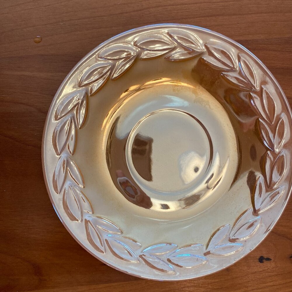 Fire King Oven Ware Saucers, made in USA